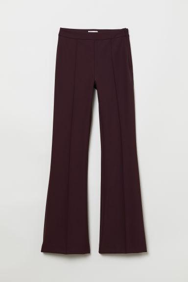 H & M - Flared Trousers - Red