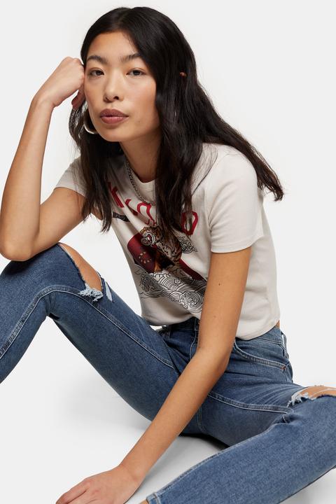 petite blue skinny jeans
