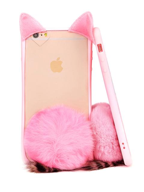 Cover Per Iphone Con Pompon