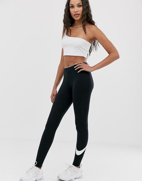 Leggings Negros Con Logo Club De Nike