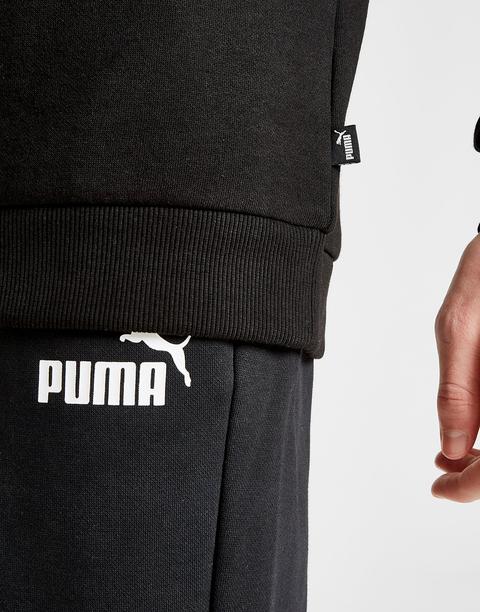 puma core logo crew sweatshirt junior