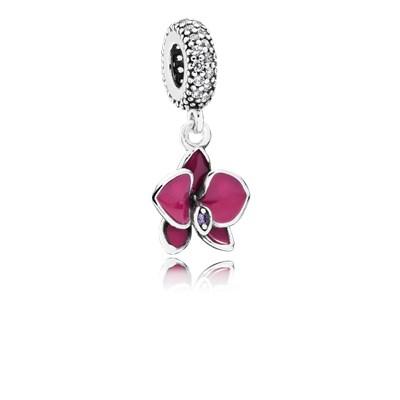 Charm Pendente Orchidea