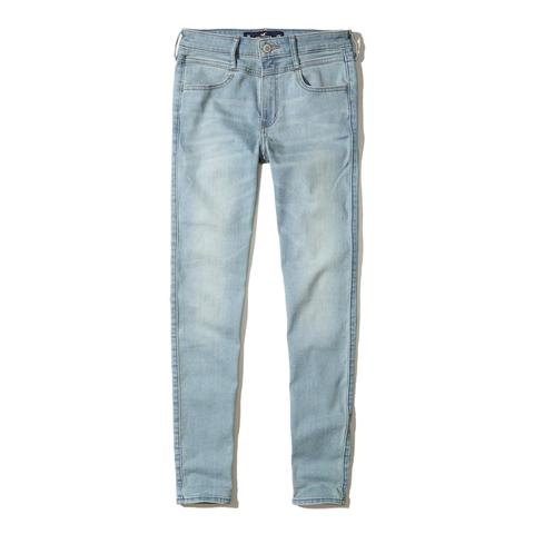 hollister crop jeans