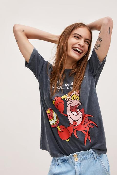 Camiseta la sirenita online zara