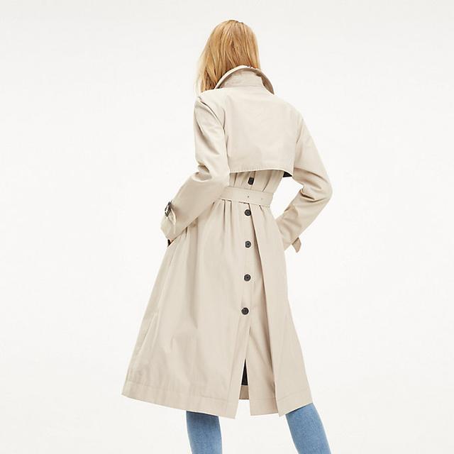 tommy hilfiger essential trench coat