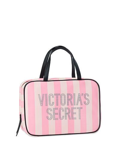 Signature Stripe Passport Case from Victoria Secret on 21 Buttons