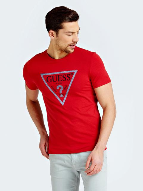 T-shirt Con Logo Triangolo Frontale