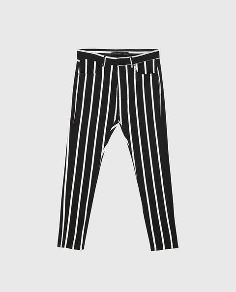 Pantaloni A Righe Special Edition