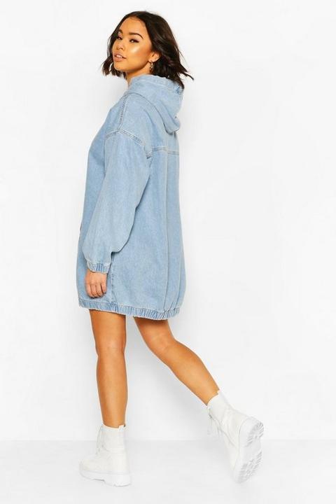 denim pullover women's