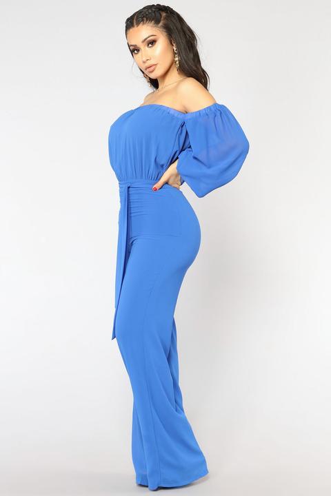 lorena off shoulder jumpsuit