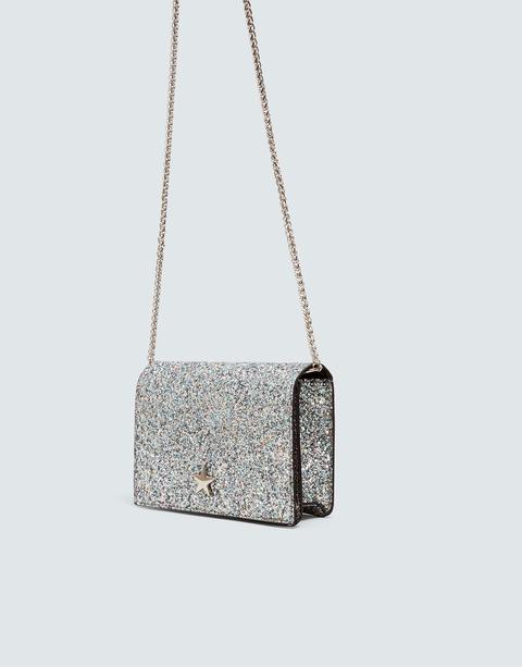 Borsa Glitter Dettaglio Stella