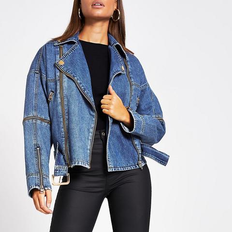 River Island Womens Black Cropped Smart Jacket | £25.00 | Buchanan Galleries