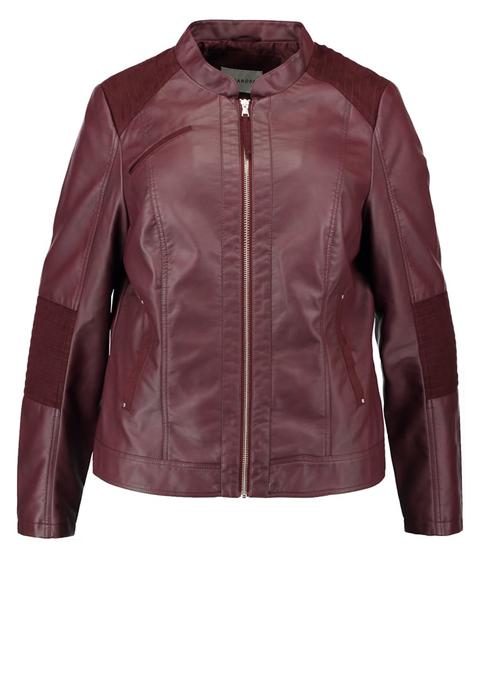 Junarose Jrojetta Chaqueta De Cuero Sintético Decadent Chocolate