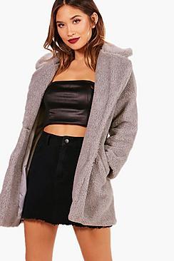 Faux Fur Teddy Coat