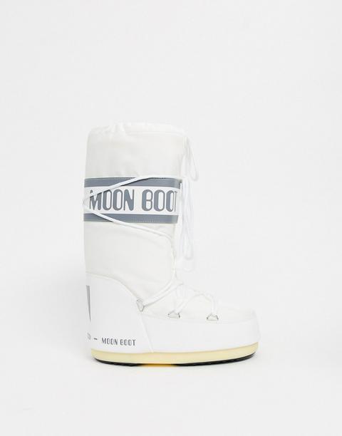 Moon Boot Nylon Icon Snowboots In White