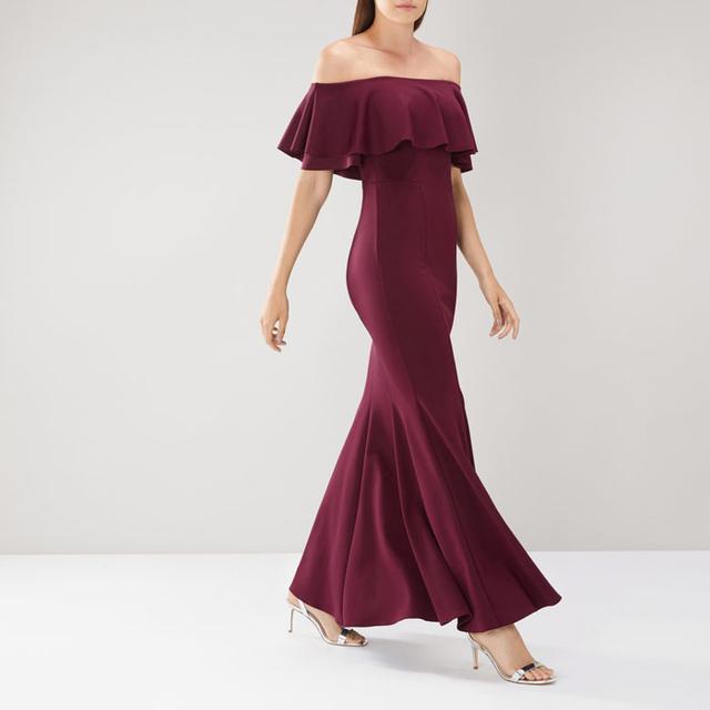 coast purple maxi dress