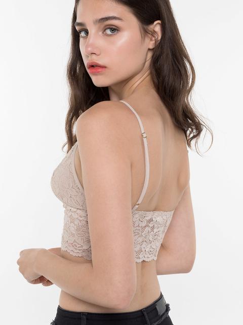 Reggiseno Top In Pizzo