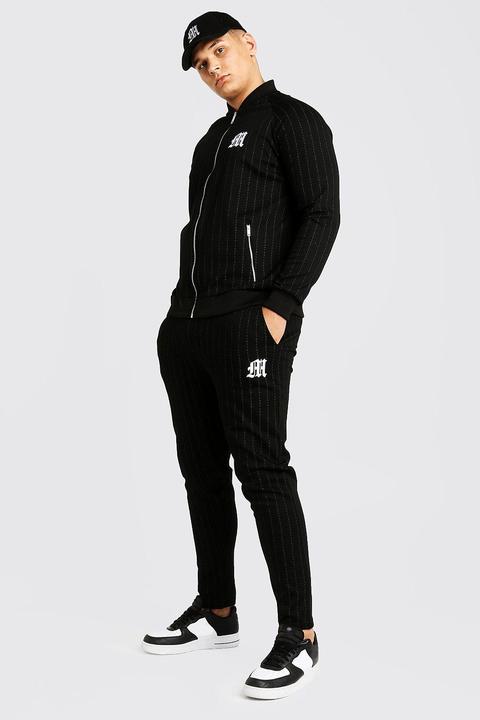 pinstripe tracksuit mens