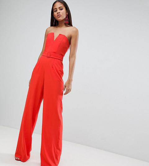 tall wide leg jumpsuit