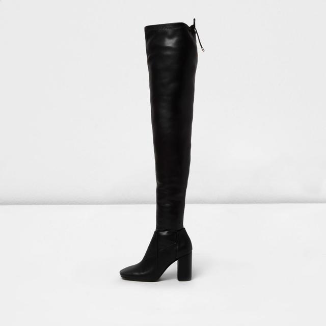 river island thigh high boots