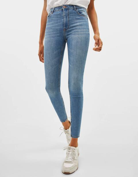 Jean Skinny Taille Haute