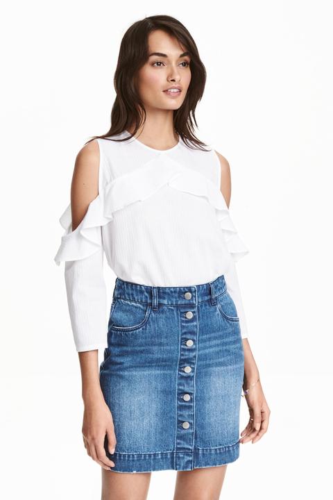 Blusa De Hombros Cut-out