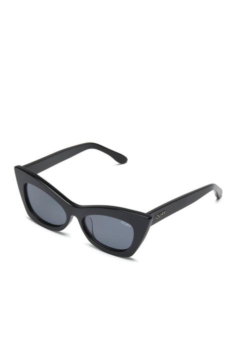 Womens **subculture Sunglasses By Quay - Black, Black