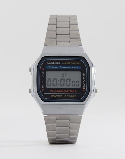 Casio - A168wa-1yes - Orologio Bracciale Digitale - Argento