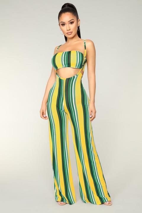 Monica Pant Set - Kelly Green