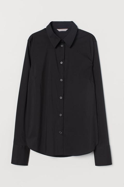 Camisa Stretch - Negro