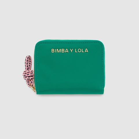 Cartera Plana Verde