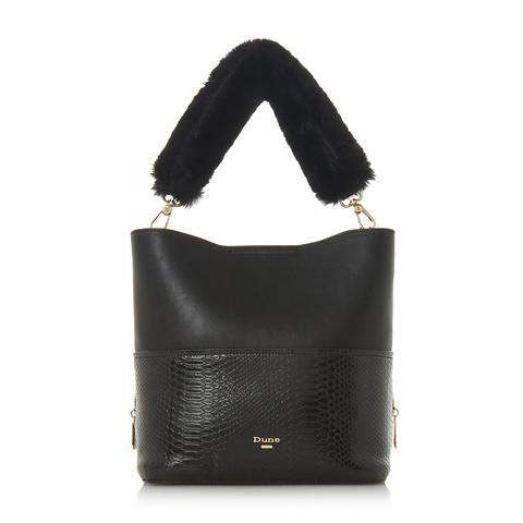 dune london bucket bag