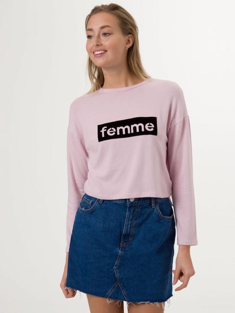 Maglia "femme" Rosa Confetto