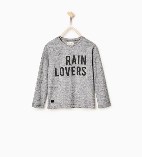 Camiseta "rain Lovers"