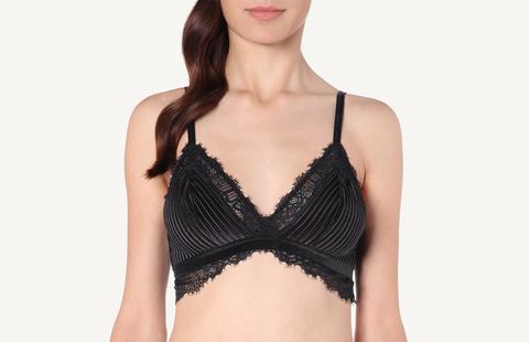 Reggiseno A Triangolo Velvet Stripes