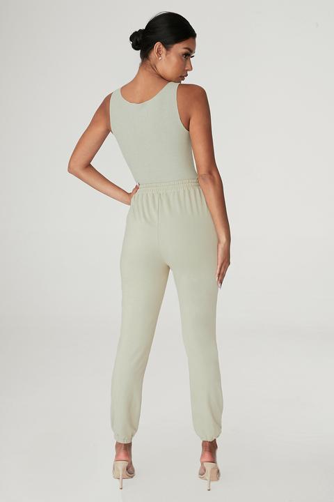 Sylvia Loopback Joggers - Olive