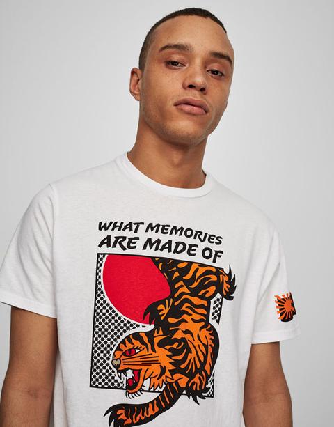 Camiseta Estampada Tigre