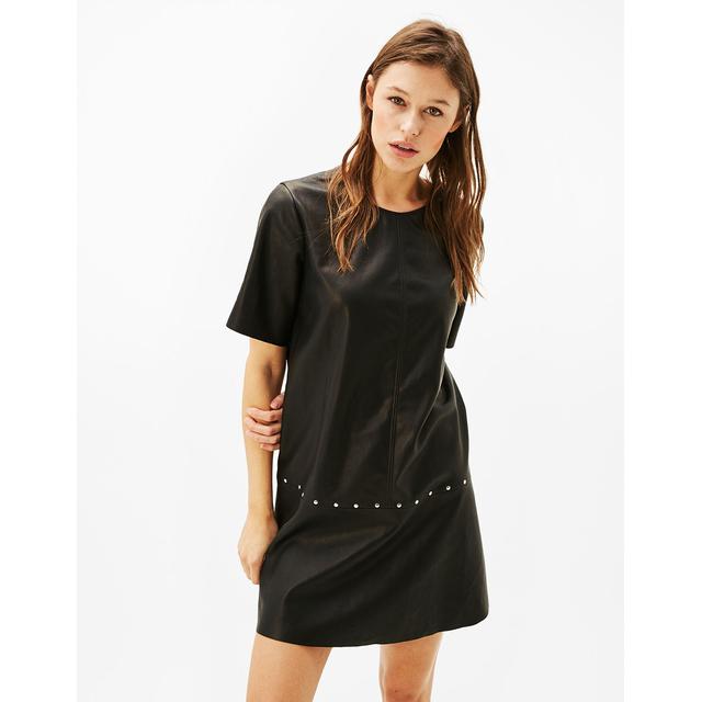 Vestito Effetto Pelle Con Borchie from Bershka on 21 Buttons