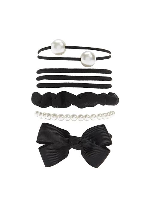 Faux Pearl Hair Tie Set