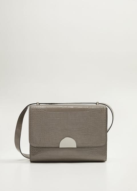 Bolso Efecto Cocodrilo