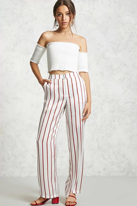 Stripe Palazzo Pants