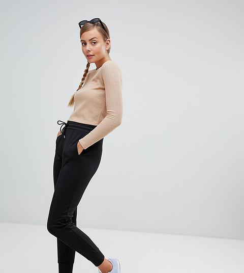 Monki Joggers In Black