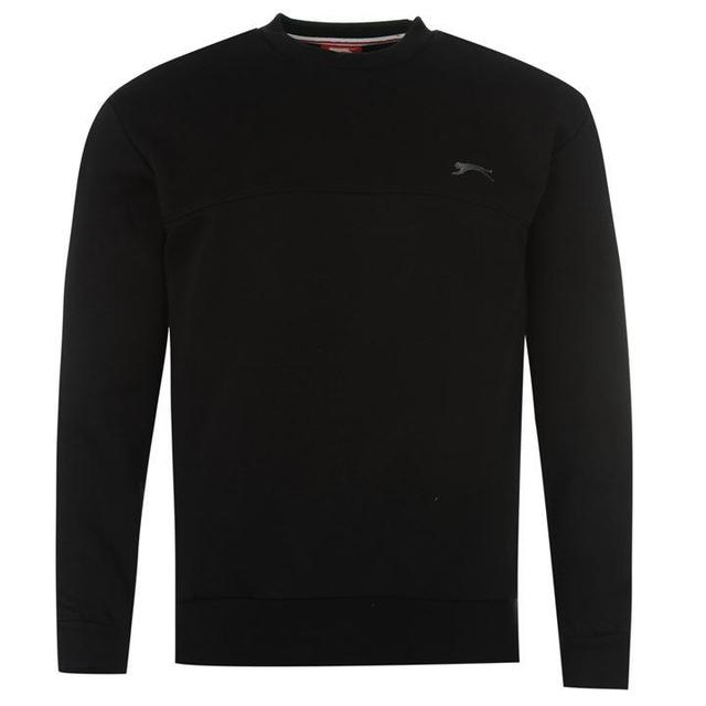 slazenger sl fleece crew sweater mens