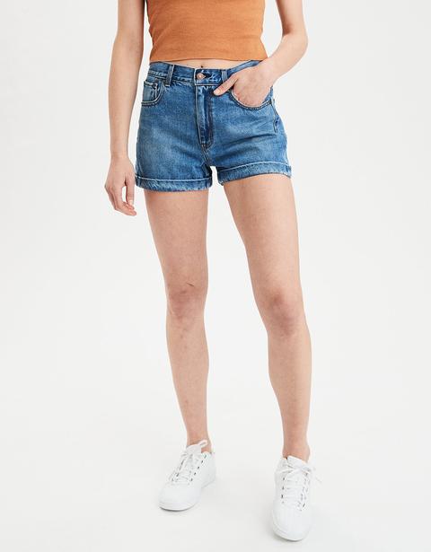 Denim Mom Shorts