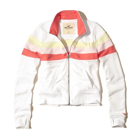 Colorblock Fleece Track Jacket