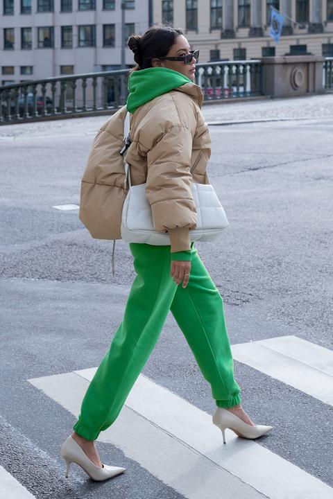 Pantalón De Chándal Cepillado Con Cordones