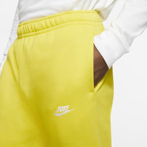 nike sportswear club fleece yellow