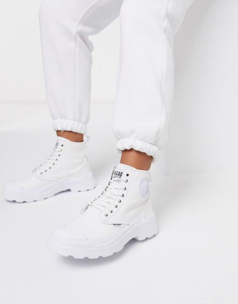 Palladium Pallakix Hi Boots In White