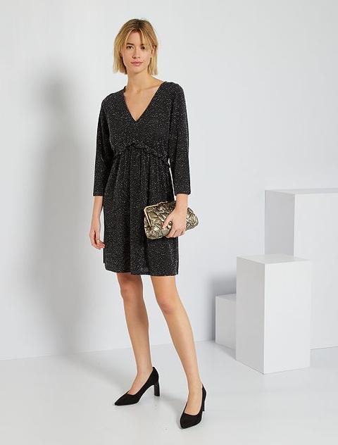 Robe Babydoll Pailletée