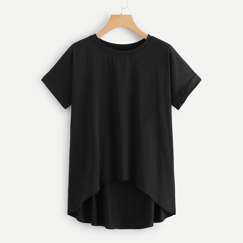 T-shirt Con Maniche Corte , Nero